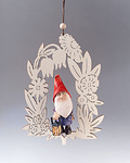 Dwarf with lantern and ornament (07998-F) 