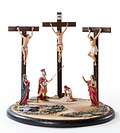 Kreuzigungsgruppe mit 7 Figuren (10018-S7) 