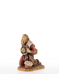 Shepherd kneeling with hat and basket (10175-30) 
