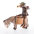 Der Spielzeughausierer mit Esel (10200-56) 