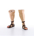 Piedi con sandali romani (10900-52F) 
