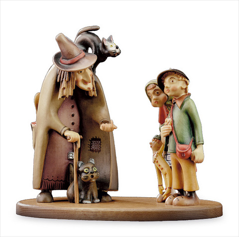Haensel & Gretel (with pedestal) (00601) (0,00", ?)
