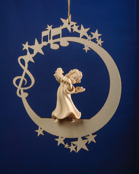 Angelo con fisarmonica su luna &.stelle (08000-F) (0 cm, ?)
