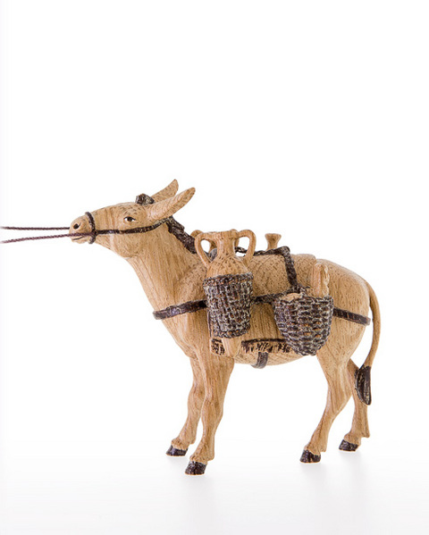 Donkey with water and bread load (10000-12A) (0,00", ?)