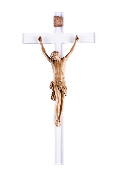 Crucifix by Paimpont w.plexiglasscross (10013-PG) (0,00", ?)