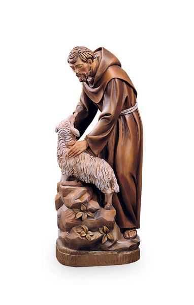 St. Francis with sheep (10035-C) (0,00", ?)
