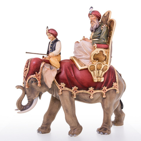 Re Magio con elefante e mahud (10175-96B) (0 cm, ?)