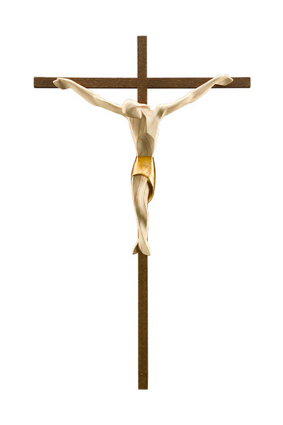 Kruzifix 200 mit goldenem Tuch (10181-OR) (0 cm, ?)
