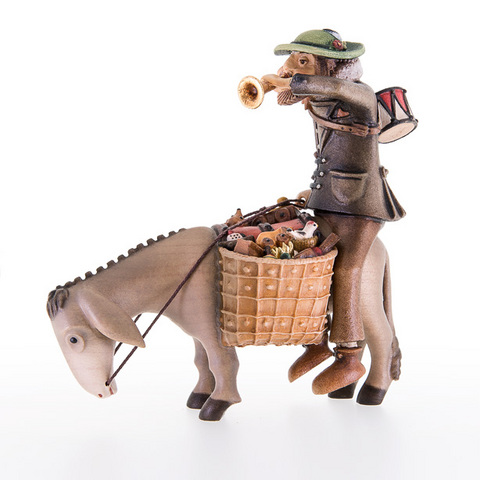 Der Spielzeughausierer mit Esel (10200-56) (0 cm, ?)