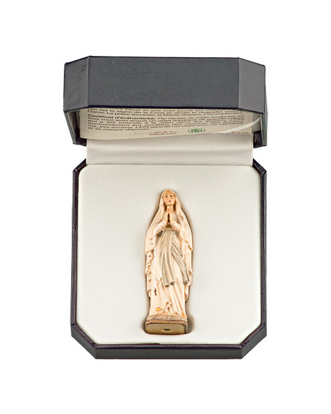 Virgin of Lourdes with case (10363-A) (0,00", ?)