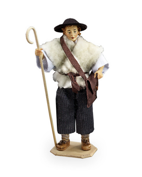 Shepherd with stick and bag (10901-430) (0,00", ?)