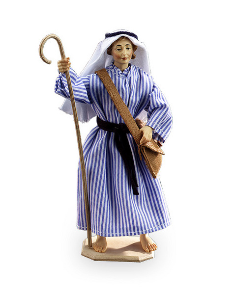 Shepherd with stick and bag (10903-430) (0,00", ?)