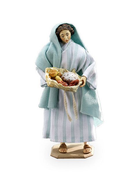Donna con cesta di pane (10903-471) (0 cm, ?)