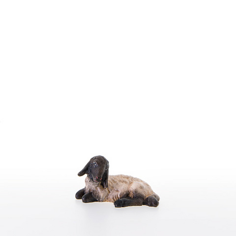 Sheep lying-down with black head (21208-AS) (0,00", ?)