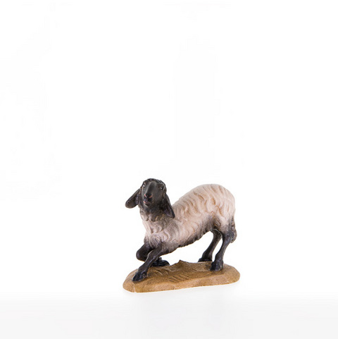 Sheep kneeling with black head (21209-S) (0,00", ?)