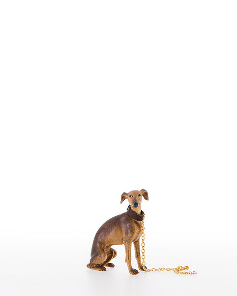 Sitzender Windhund (22056-A) (0 cm, ?)