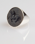 Anello in argento 925  -  Ariete (00001-RAg) 