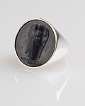 Anello in argento 925  -  Vergine (00006-RAg) 