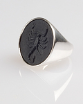 Ring silver 925 - Scorpion (00008-RAg) (0,00