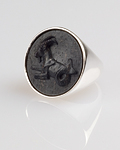 Anello in argento 925  -  Capricorno (00010-RAg) 