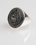 Anello in argento 925  -  Pesci (00012-RAg) 