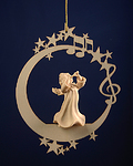 Engel mit Querfloete auf Mond &.Sterne (08000-A) (0 cm, ?)