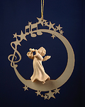 Engel mit Klarinette auf Mond &.Sterne (08000-D) (0 cm, ?)