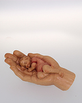 Geborgen in Gottes Hand (Farbe rosa) (10205-R) 