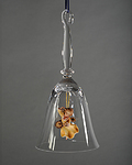 Crystal bell - Angel with drum (10259-HG) 