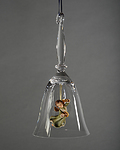 Crystal bell - Angel with cymbals (10259-HI) 