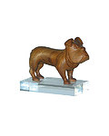 Bulldog (con piedistallo in plexiglas) (00501-) (0 cm, ?)