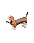 Basset hound (ohne Plexiglassockel) (00502-A) (0 cm, ?)