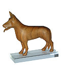 Sheep-dog (with pedestal in plex.) (00505-) (0,00