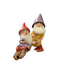 II. & III. dwarf (with wheelbarrow) (00604-B) 
