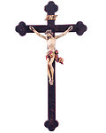 Crucifix by Giner cross antique (10013-GS) 