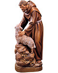 St. Francis with sheep 9.84 inch (10035-C) 