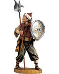 Soldier with halberd and shield (10175-115) 