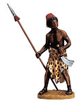 Soldier with sword and launch (10175-117) 