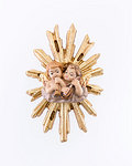 Aureola con angeli                     * (10600-77A) 