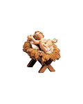 Gesu' Bambino con culla  -  2 pezzi (10100-01G) 
