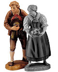 Wedding couple  -  bridegroom (10700-109) 