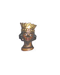 Wise Man  -  head with crown (10900-07K) 