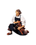 Hirt mit Beil und Holz (10901--04) 
