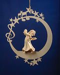 Engel Ziehharmonika a.Mond & Sterne (08000-F) 