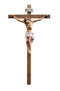 Tyrolean crucifix cross L. 12.60 inch (10013-E) 