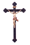Crocifisso di Giner croce antichizzata (10013-GS) 