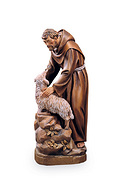 St. Francis with sheep (10035-C) 