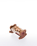 Infant Jesus with cradle  -  2 pieces (10100-01A) 