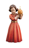 Girl candle - holder 9.84 inch (10209) 