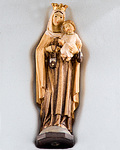 Virgin of the Carmel's mon.with case (10371-) 